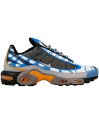 orange and blue air max plus