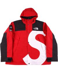Supreme X The North Face S Logo Fleece Jacket in Black for Men | Lyst