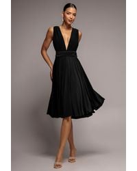 Goddiva - Soft Touch Multi Way Open Back Midi Dress - Lyst