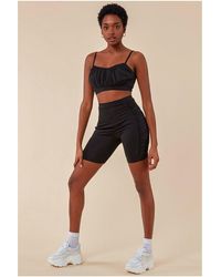Cosmochic - Side Detail Bralette & Cycle Short Set - Lyst