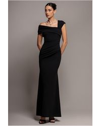 Goddiva - One Shoulder Evening Maxi Dress - Lyst
