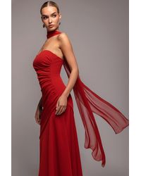 Goddiva - Chiffon Scarf - Lyst