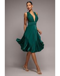 Goddiva - Soft Touch Multi Way Open Back Midi Dress - Lyst