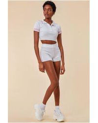 Cosmochic - Crop Top & Short Loungewear Set - Lyst