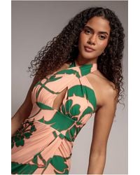 Goddiva - Printed Crossover Midi - Lyst