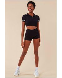 Cosmochic - Crop Top & Short Loungewear Set - Lyst