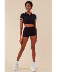 Cosmochic - Crop Top & Short Loungewear Set - Lyst