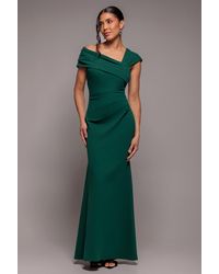 Goddiva - One Shoulder Evening Maxi Dress - Lyst