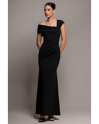 Goddiva - One Shoulder Evening Maxi Dress - Lyst