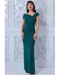 Goddiva - One Shoulder Evening Maxi Dress - Lyst