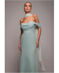 Goddiva - Chiffon Scarf - Lyst