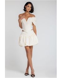 Goddiva - Bengaline Balloon Mini Skirt - Lyst