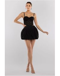 Goddiva - Bengaline Balloon Mini Skirt - Lyst