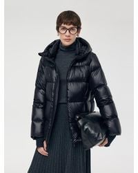 GOELIA - Windproof Warm Hooded Goose Down Jacket - Lyst