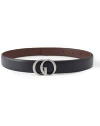 GOELIA - Go Letter Leather Belt Size Medium - Lyst