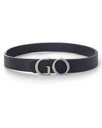 GOELIA - Go Letter Middle Size Leather Belt - Lyst