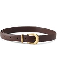 GOELIA - [Preview] Minimalist Buckle Leather Belt - Lyst