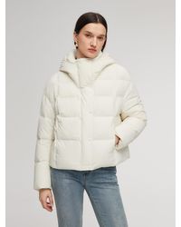 GOELIA - Windproof Hooded Goose Down Jacket - Lyst