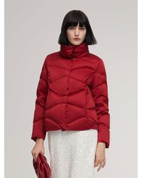 GOELIA - Windproof Magnetic Snap Goose Down Jacket - Lyst