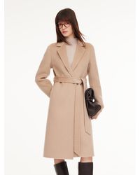 GOELIA - [Preview] Alpaca Wool Blend Double-Faced Wrap Overcoat - Lyst