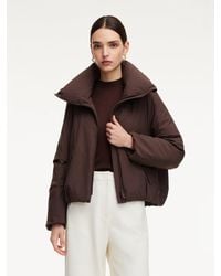 GOELIA - Cocoon Lightweight Convertible Collar Goose Down Parka - Lyst
