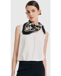 GOELIA - 14 Momme Silk Scarf 61 Square - Lyst