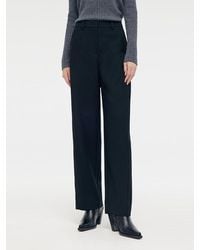 GOELIA - Wool Blend Full Length Pants - Lyst