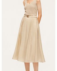 GOELIA - Go Letter Leather Belt Size Medium - Lyst