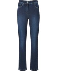 Basler , 5-Pocket-Jeans Cotton - Blau