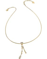 GUESS UBN71503 Damen Halskette Collier Edelstahl Gold Herz mit Kristallen NEU 