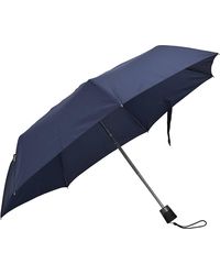 Damen Accessoires Regenschirme Knirps Regenschrim in Blau 