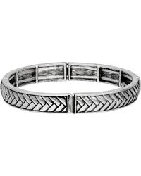 Six , Statement-Armband Aus Quarz ' ' in Mettallic für Herren | Lyst DE