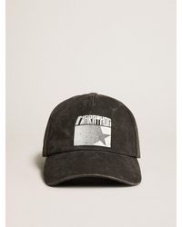 Golden Goose - Anthracite Cap With Marathon Logo On The Front - Lyst
