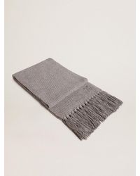 Golden Goose - Ribbed Wool Scarf - Lyst