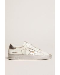 Golden Goose - Stardan Sneakers With Metallic Leather Star And Heel Tab - Lyst