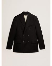 Golden Goose - ’S Double-Breasted Blazer With Button Fastening - Lyst