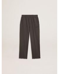 Golden Goose - Kids' Military- Jogging Pants With Embroidery - Lyst