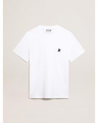Golden Goose - ’S T-Shirt With Dark Star On The Front - Lyst