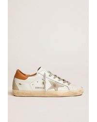 Golden Goose - ’S Super-Star Sneakers With Suede Star And Heel Tab - Lyst