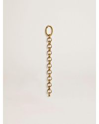 Golden Goose - Charm En Laiton Or Ancien En Forme De Chaîne, Femme, Taille - Lyst