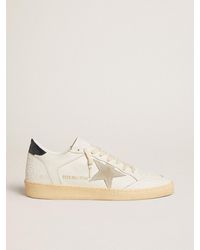 Golden Goose - Ball Star With Ice- Suede Star And Leather Heel Tab - Lyst