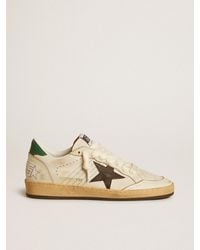 Golden Goose - ’S Ball Star With Leather Star And Leather Heel Tab - Lyst