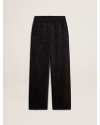 Golden Goose - Joggers With A Tone-On-Tone Toile De Jouy Print - Lyst