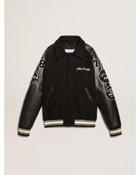 Golden Goose - Logo Embroidered Jacket - Lyst