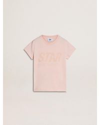 Golden Goose - Girls' T-Shirt With Print On The Front - Lyst