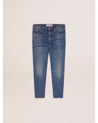 Golden Goose - Slim Fit Jeans With Medium Wash - Lyst