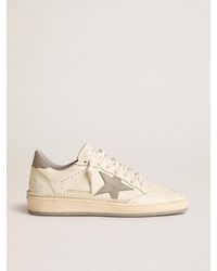 Golden Goose - ’S Ball Star Ltd With Leather Star And Heel Tab And Stitching - Lyst