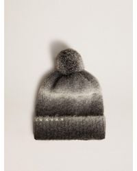 Golden Goose - And Wool Beanie With Pompom - Lyst