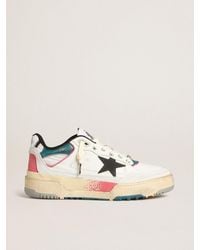Golden Goose - Forty2 With Star And Foiled Leather Heel Tab - Lyst
