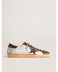 Golden Goose - Super-Star Ltd With Suede Star And Heel Tab - Lyst